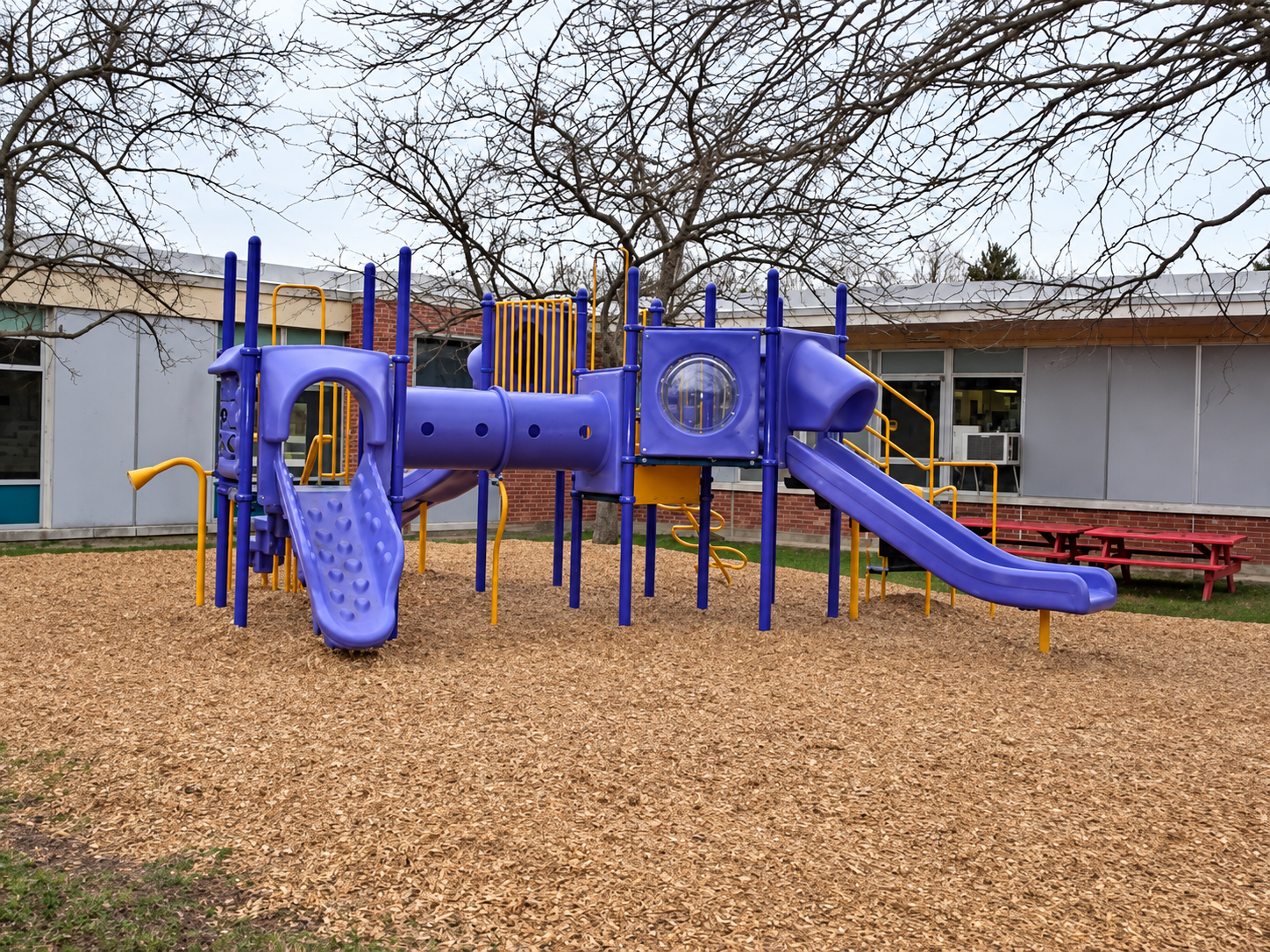 New modern playground built for students at Crossroads Center for Children